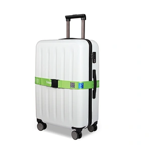 Hot sale polyester custom luggage straps belt with your logo
