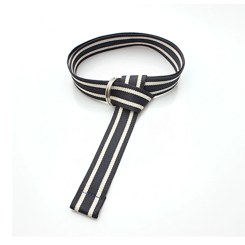 Custom adjustable durable printing logo boy belt with high quality