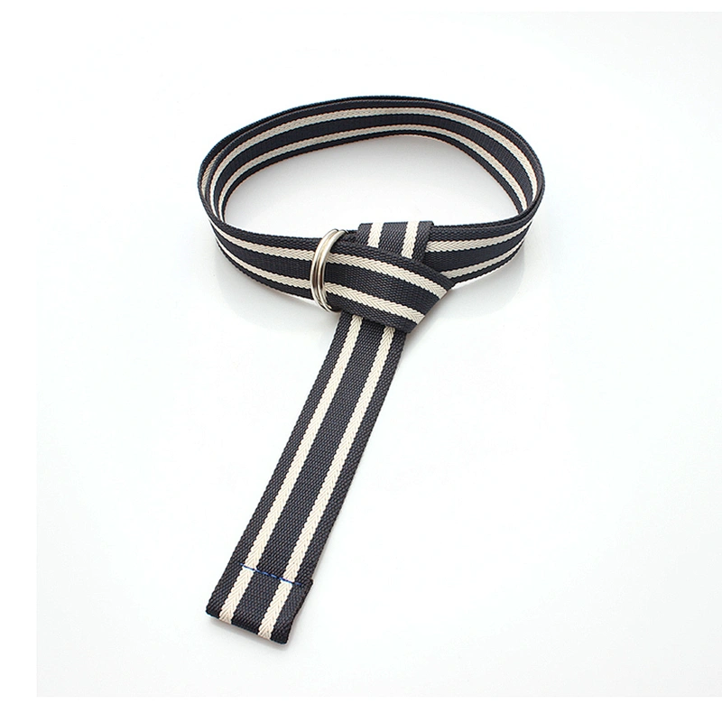Custom adjustable durable printing logo boy belt with high quality