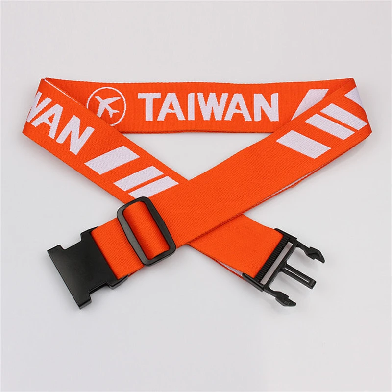 High quality polyester bag strap adjuster plastic buckle luggage belt