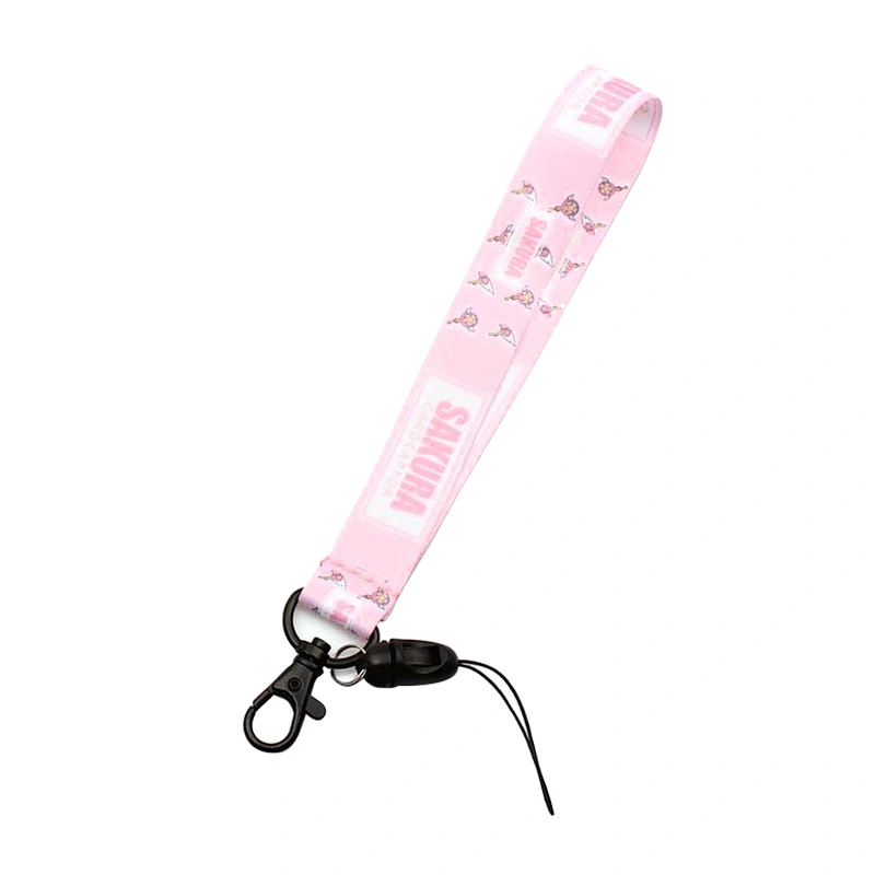Custom logo lovely cute short lanyards