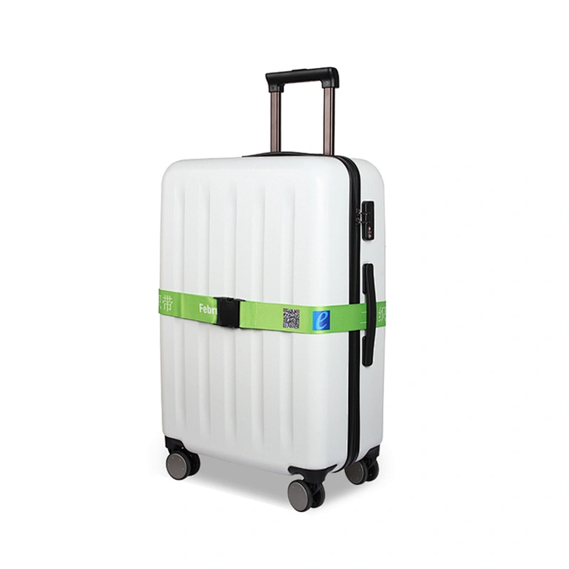 Travelling polyester retractable luggage belt with custom logo