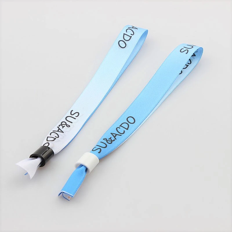 New design woven RFID elastic wristbands for events
