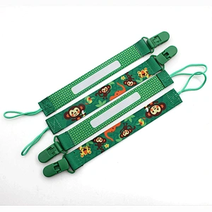 Top quality Wholesale Baby Pacifier Holder With Plastic Clip