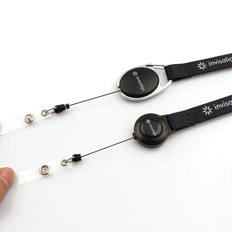 Factory Price Personalized Custom Printing Logo Ecofriendly Lanyards With Retractable Badge Reel