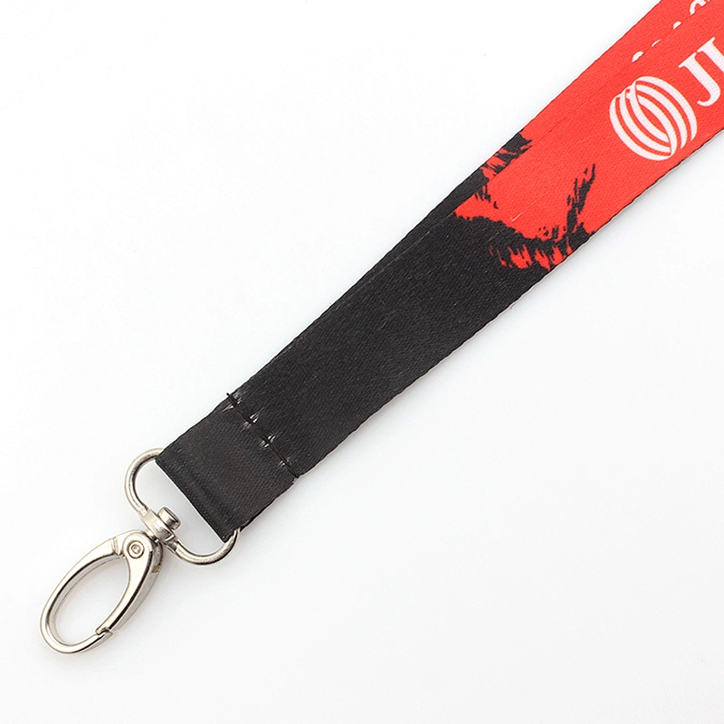 OEM personalized polyester printing custom unique logo lanyard for camera
