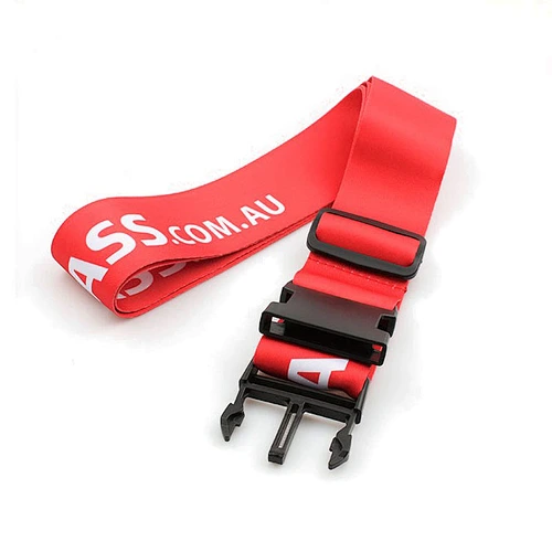 Custom made suitcases  luggage belt  with quick lock buckle