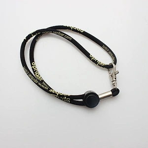New arrival high quality custom jacquard rope woven lanyard