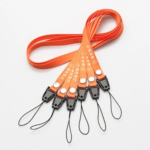 Factory Direct sale cheap custom keychain lanyard