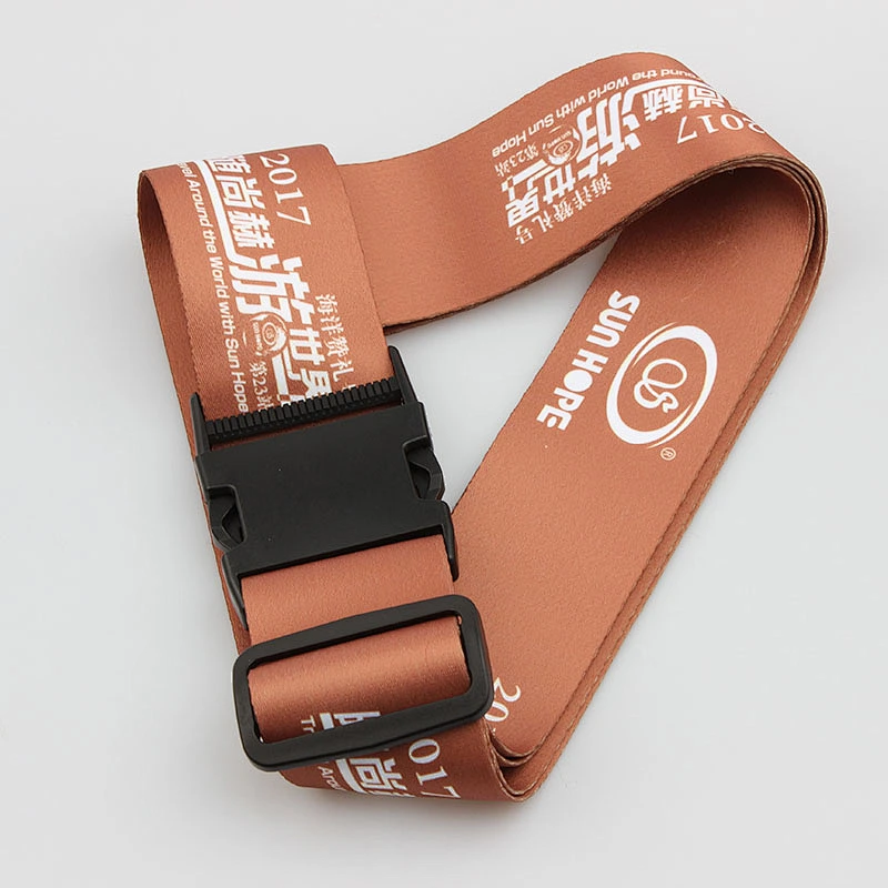 Items custom personalized luggage strap belt for suitcase in business trip