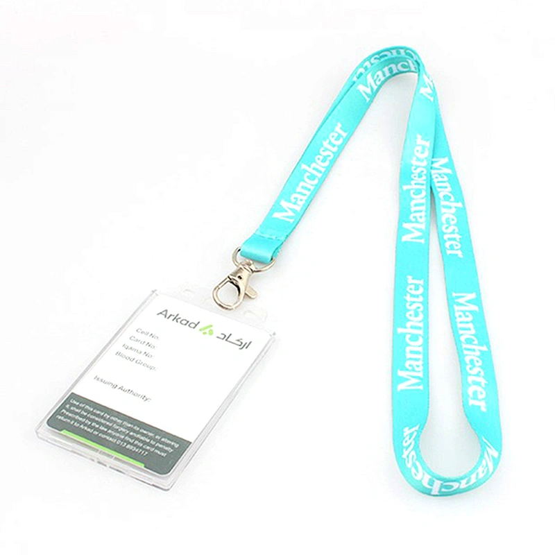 Custom Printing Logo ID Card sublimation Neck Polyester Ribbon Awesome Lanyard