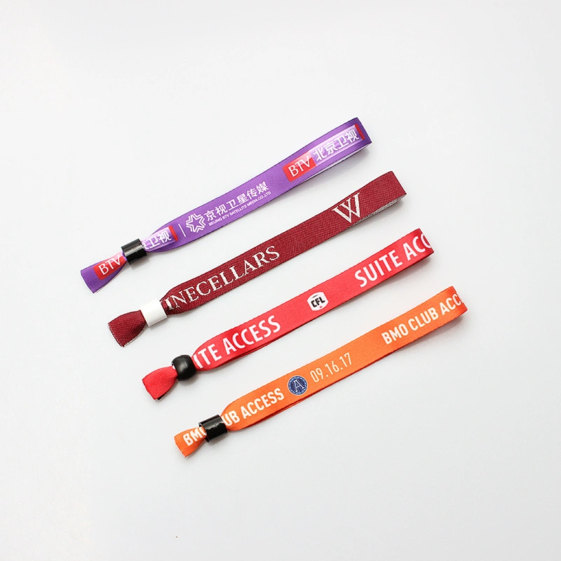 Recommended cultural event health wristbands&free sample fabric wristband