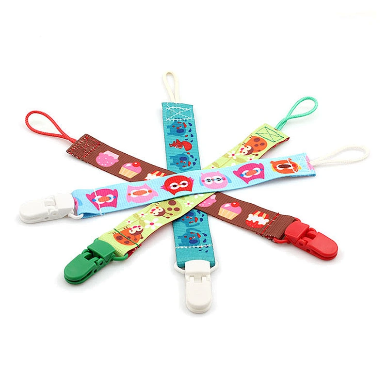 Cotton Pacifier Holder Cute Wholesale Baby Plastic Clips