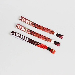 Hot Sale Polyester Dye Sublimation Festival Wristband According To Your Request
