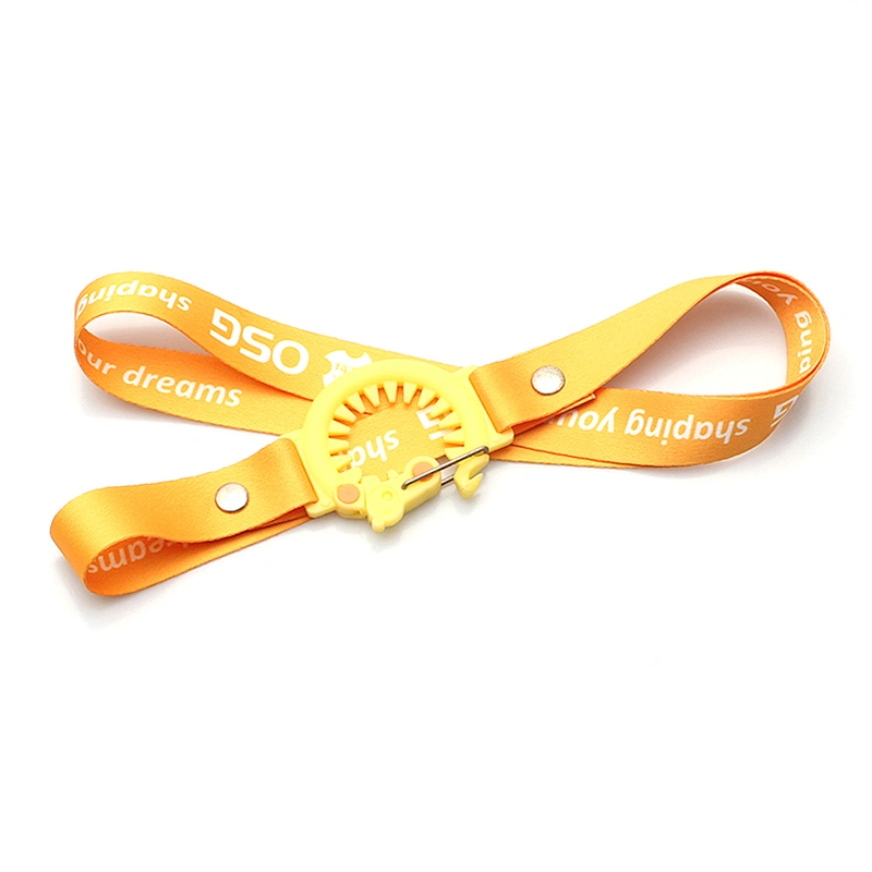 Custom adjustable neck lanyard free sample bottle holder lanyards