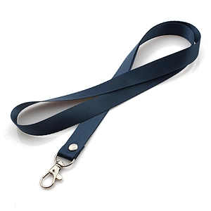 Wholesale 20 mm colorful plain blank lanyard for key holder