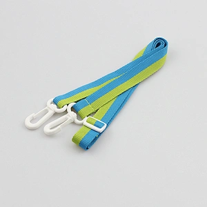 High quality custom printing lanyard with double plastic hook