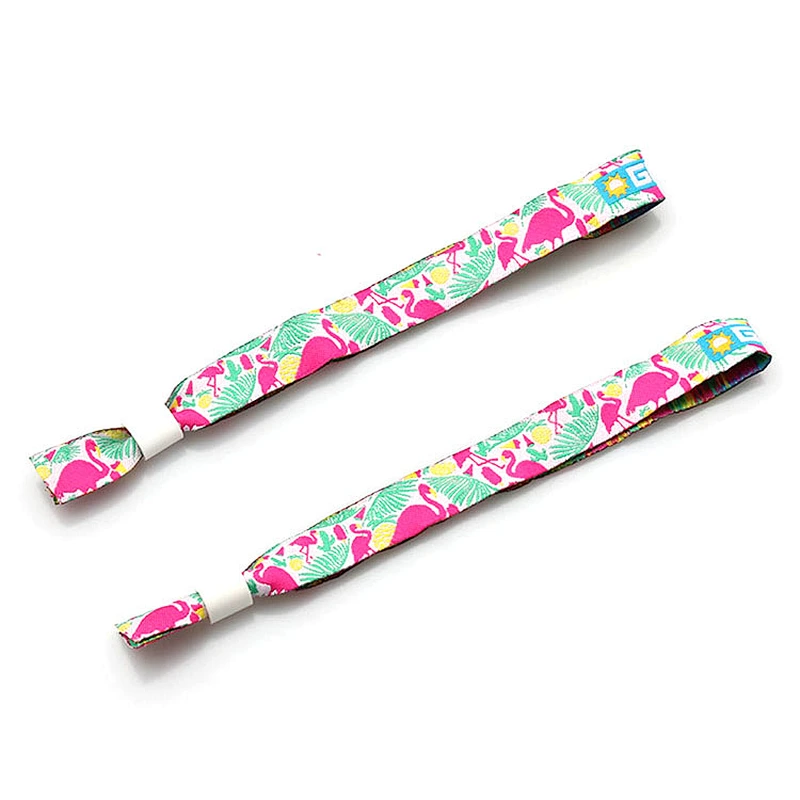 Free custom Rfid cloth wristband/bracelet for sport event