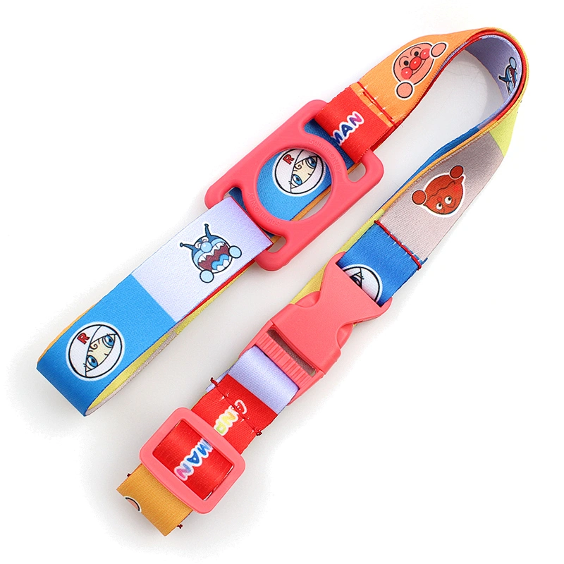 Adjustable custom water bottle holder lanyard neck strap