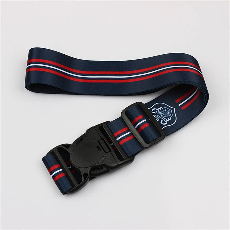 Adjustable luggage strap belt custom with suitcase travel accessories security lock