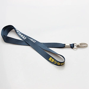 Promotional custom lanyard keychain & sample and design free
