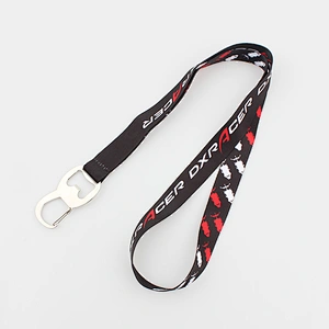 High quality eco friendly material custom lanyard bottle opener