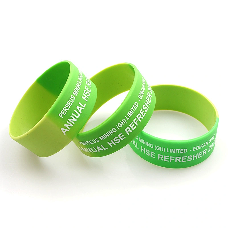Cheap gift items new silicone bracelet wrist bands