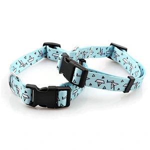 Professional Custom Print Polyester Dog Collar With Sample Free