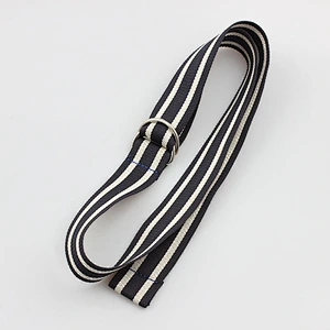 Custom adjustable durable printing logo boy belt with high quality
