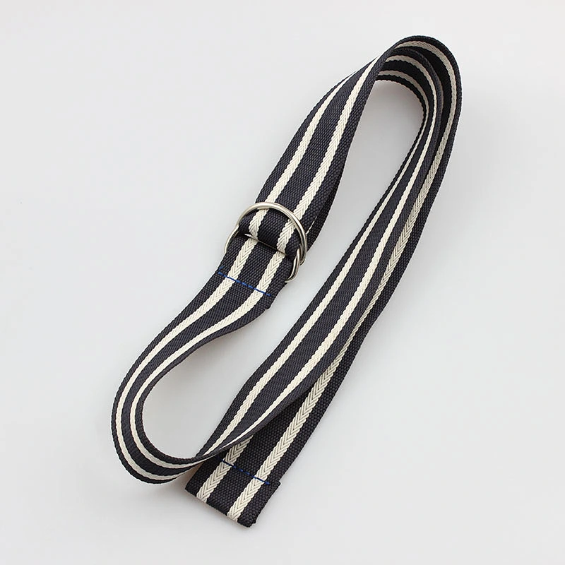 Custom adjustable durable printing logo boy belt with high quality