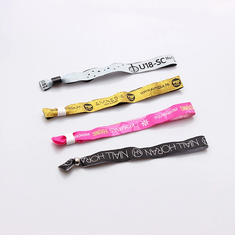 China manufacturer polyester wristband for gym