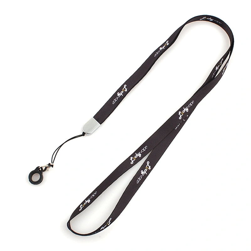 High quality polyester custom sublimation pen holder neck lanyard with logo for event