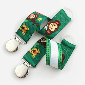 Wholesale Pacifier Clip Holder, Custom Logo Nipple Metal Holder