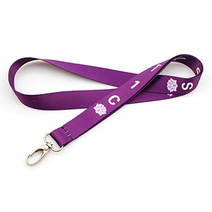 High Quality Factory Directly Logo Custom Printing Lanyard with Metal Hook