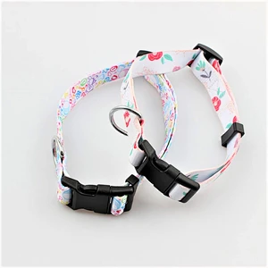 Best selling custom sublimation print dog collar for event