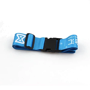 Wholesale trip personalize belt for luggage with disconnect buckle