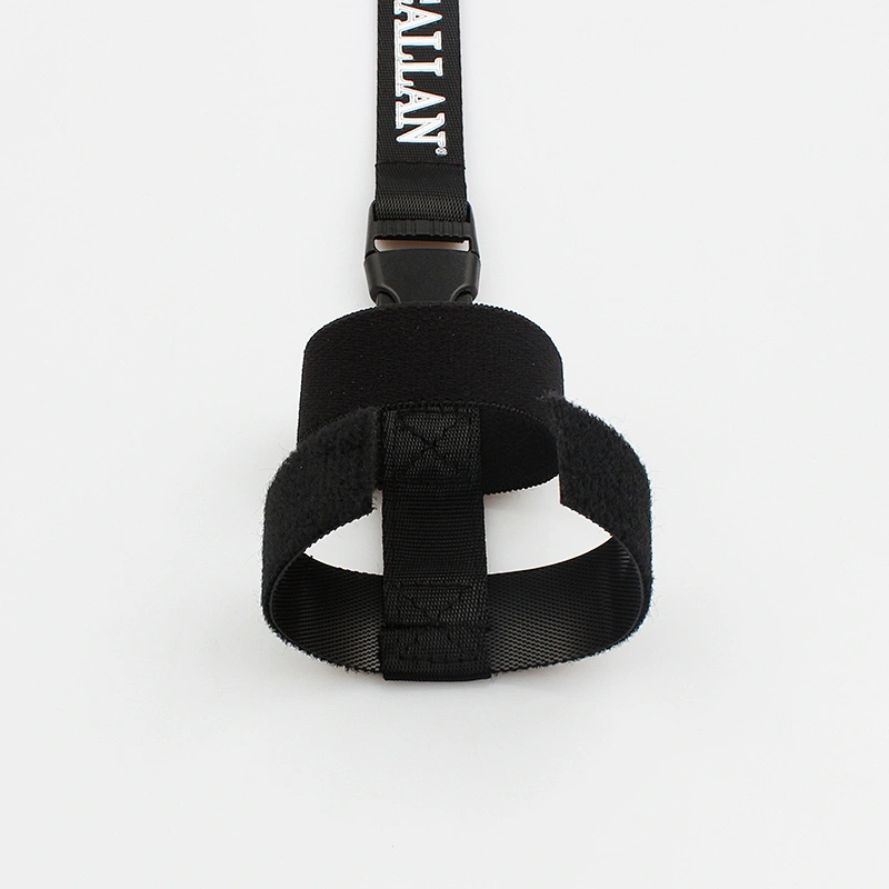 Silk screen printing nylon water bottle holder wine glass lanyard