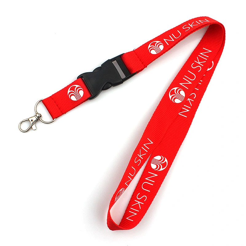 2019 Hot polyester silk screen custom neck strap