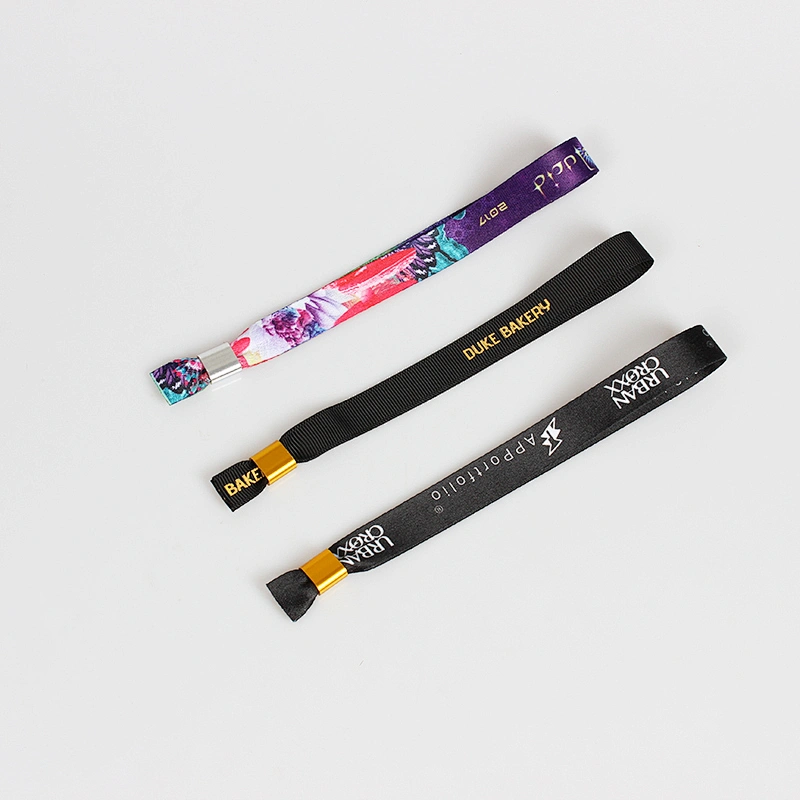 2019 hot sell festival prnited elastic fabric bracelet for event