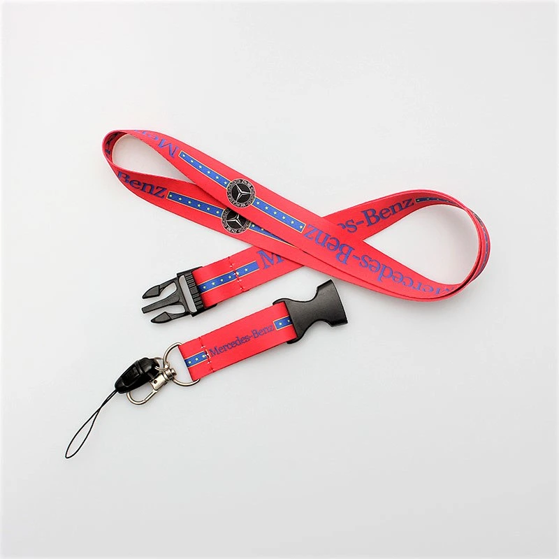 Theme decoration festival printed ribbed phone case lanyard