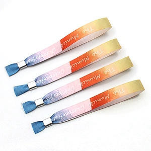 Chinese factory price best selling new products wristband polyester material