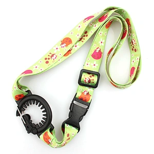 Durable custom logo water bottle holder lanyard strap