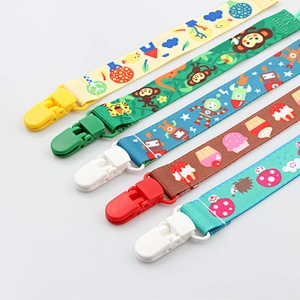 cheap factory OEM  design Plastic Pacifier Snap clip for baby
