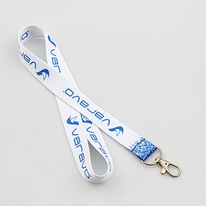 Hot selling custom lanyard polyester with logo printing