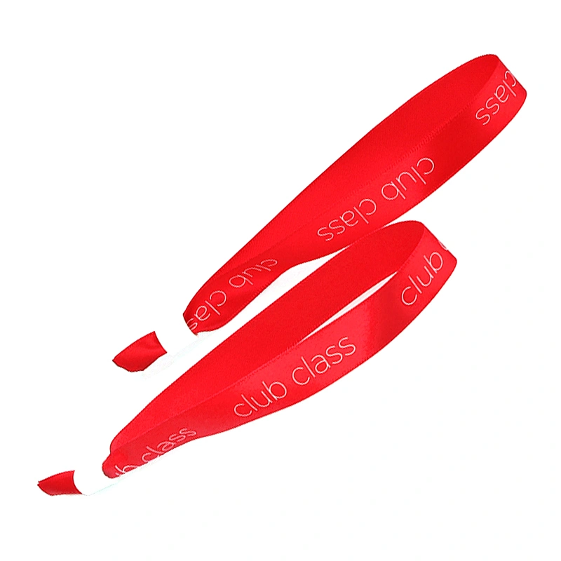 Highly quality sublimation printed festival wristband for events