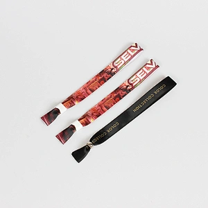 Hot Sale Polyester Dye Sublimation Festival Wristband According To Your Request