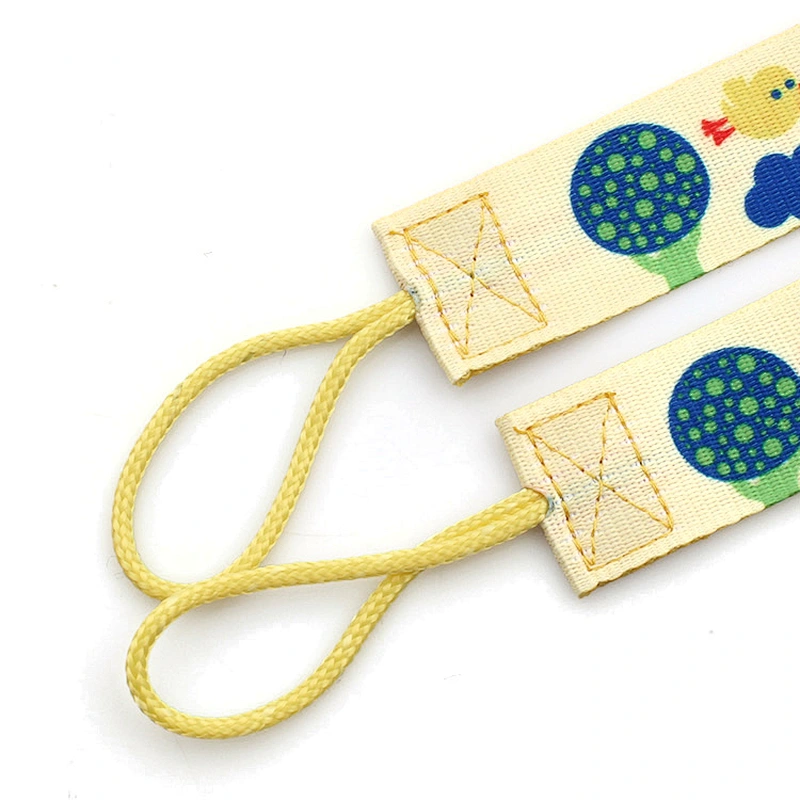 Factory custom baby soother clip pacifier clip chain