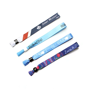 Disposable Woven Wristband For Event