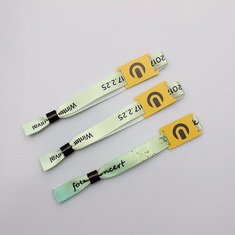 Factory Direct Supply Safety Wristband Identity Fabric Bracelets