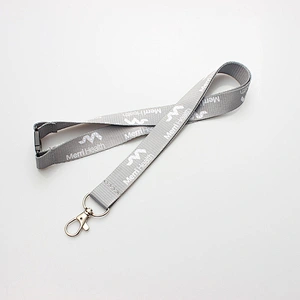 Made in China good quality custom metal hook lanyard